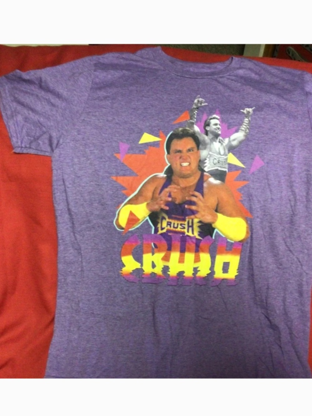 Vintage WWF Crush wrestling tshirt